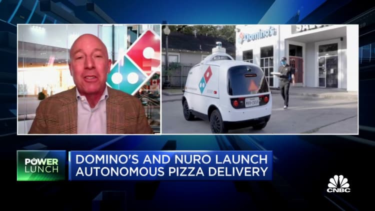 Domino's CEO and Nuro president on autonomous pizza delivery launch