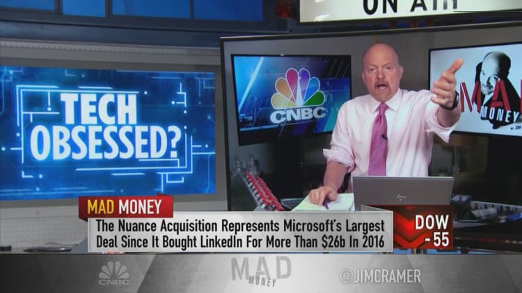 Jim Cramer on how Microsoft and Nvidia grow by reinventing themselves