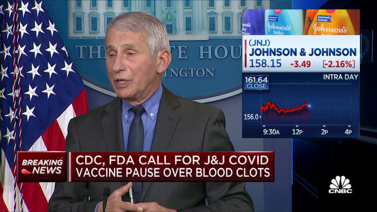 Fauci addresses J&J vaccine pause — 'This is a very rare event'
