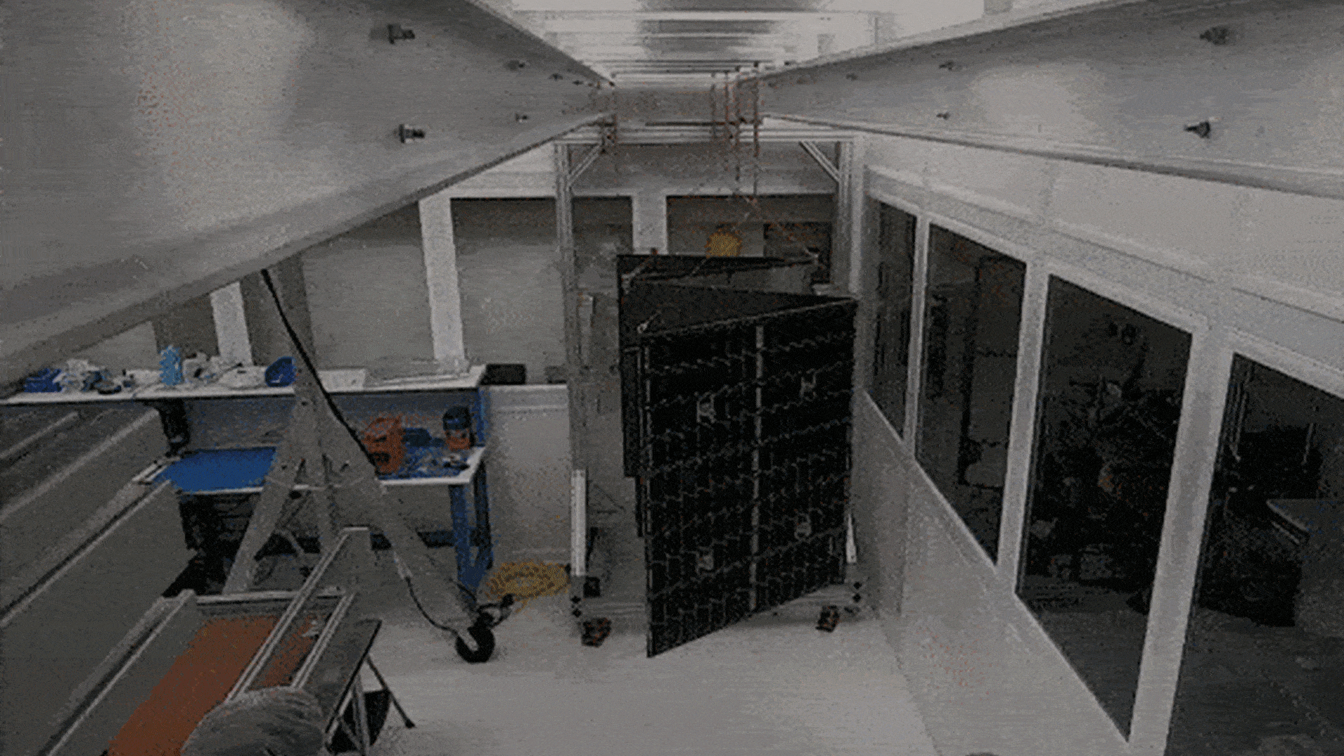 A timelapse of the company building its first commercial satellite.