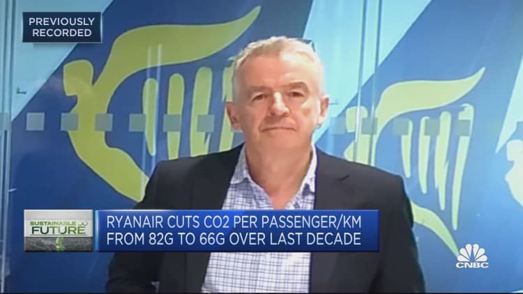 Ryanair CEO says it is possible to be a low cost and low carbon airline