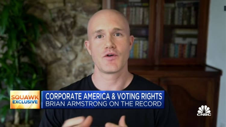 Coinbase CEO Brian Armstrong on corporations' role in politics
