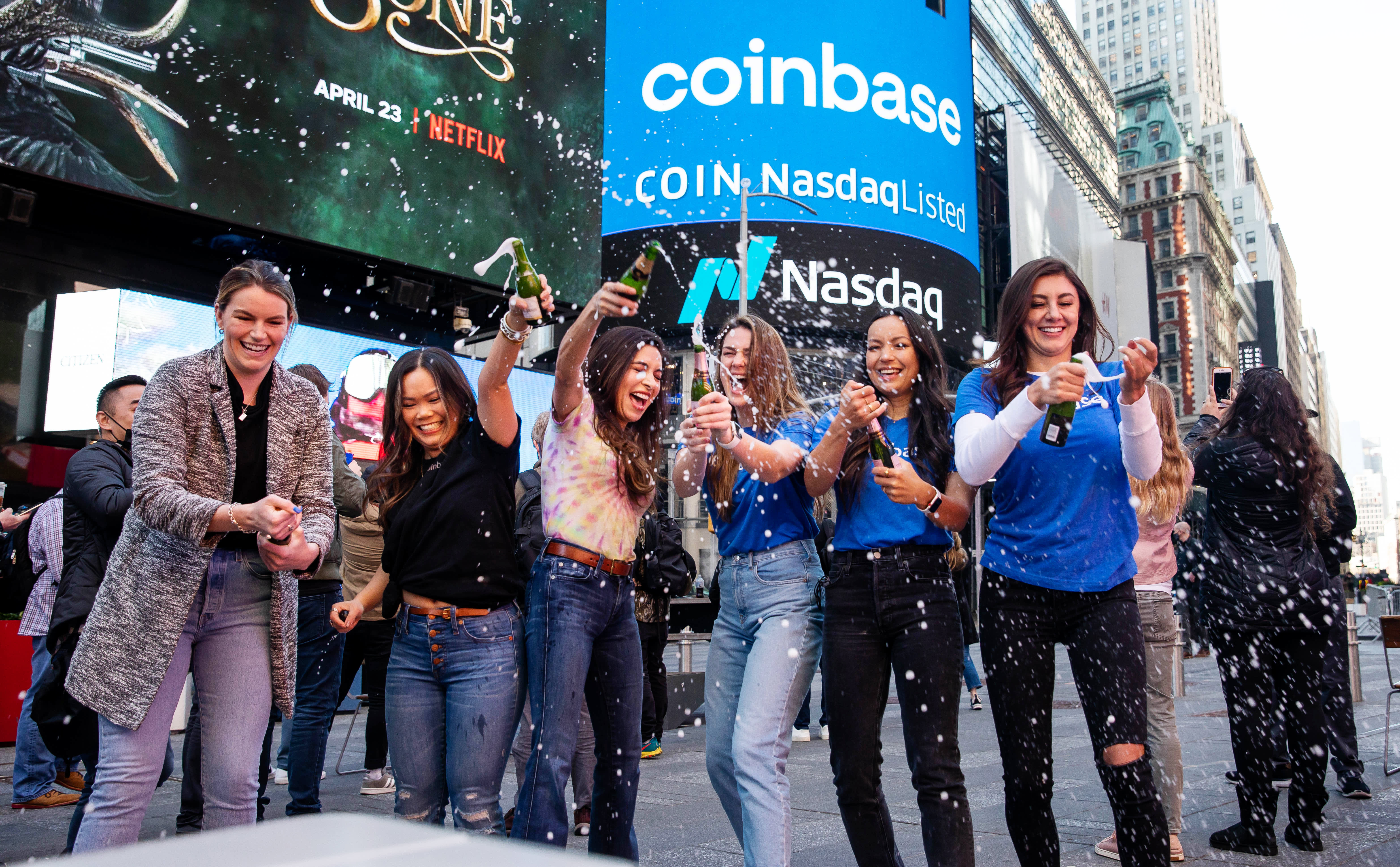 Coinbase (COIN) rises in the premarket after the debut of Nasdaq
