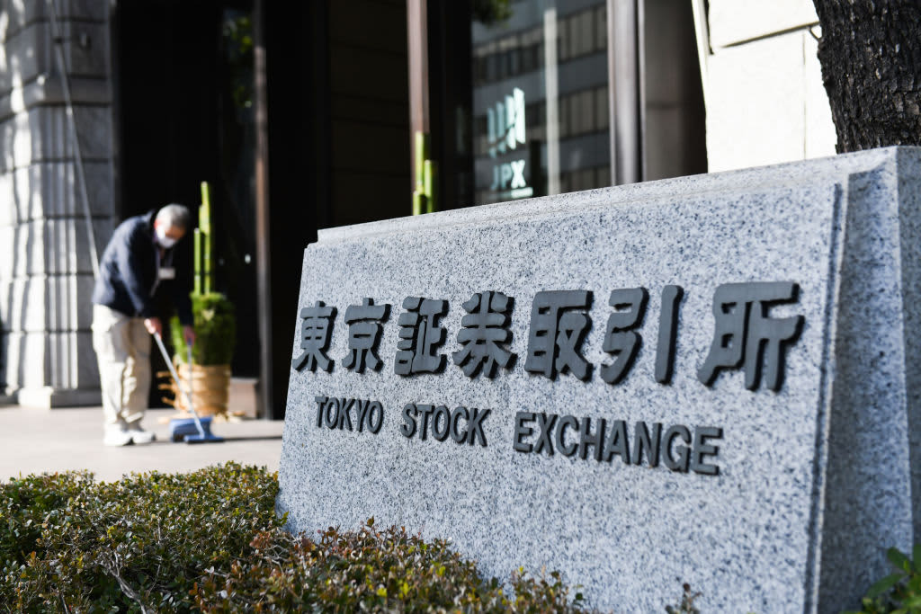 Asia-Pacific stocks mixed; private survey shows slower Chinese services activity growth in May