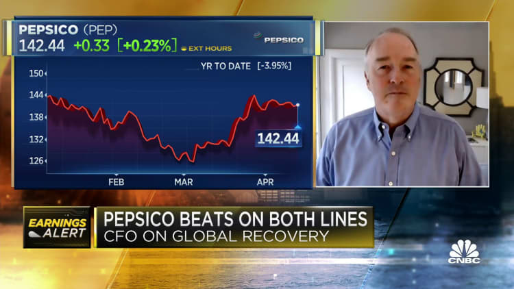 PepsiCo CFO Hugh Johnston on Q1 results, growth outlook, competition