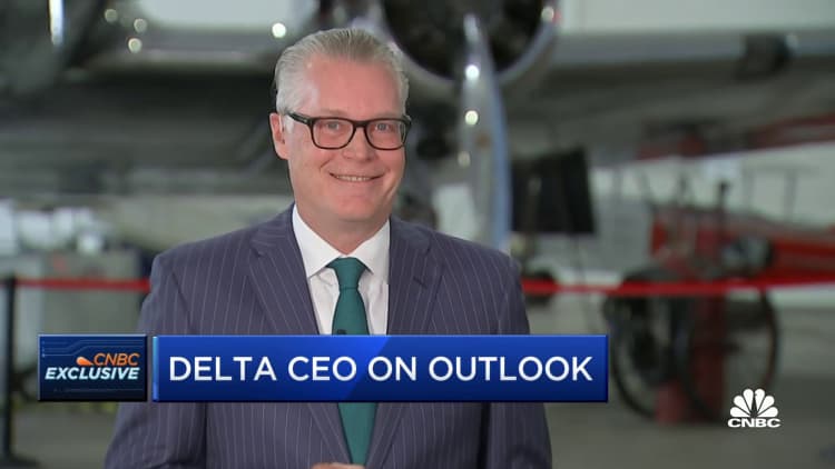 Watch CNBC's full interview with Delta CEO on first-quarter earnings, outlook and more