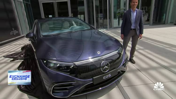 Mercedes-Benz unveils new flagship EQS electric sedan to take on Tesla