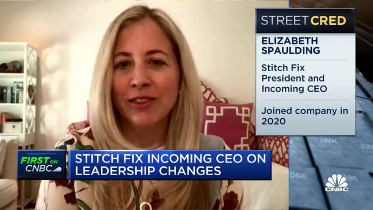 Stitch Fix's incoming CEO says timing 'felt right' on leadership changes