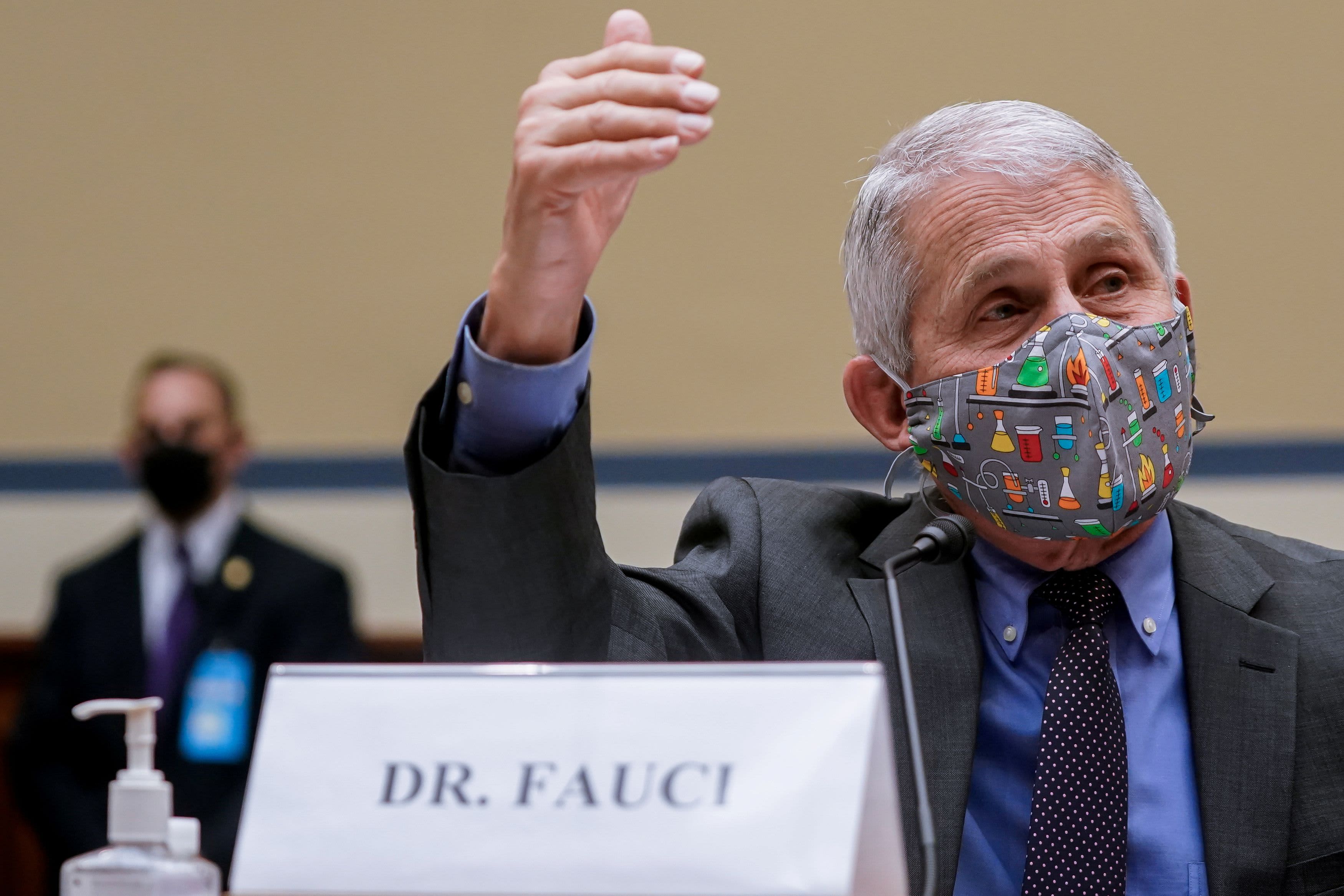 Fauci says it's 'disturbing' that some people won't take Covid vaccine because of politics