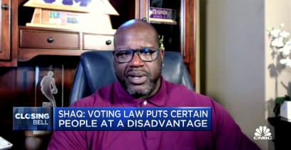 Shaq: Voting law puts certain people at a disadvantage