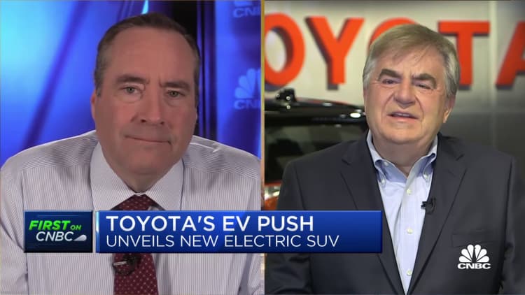 Toyota North America vice president of sales on the company's new EV plan