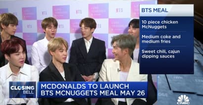 McDonald's to launch BTS McNuggets meal May 26th