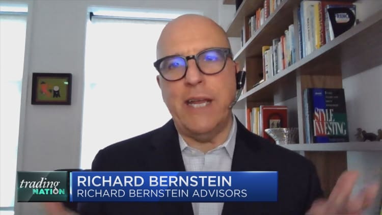 Money manager Rich Bernstein warns many investors are poorly prepared for inflation