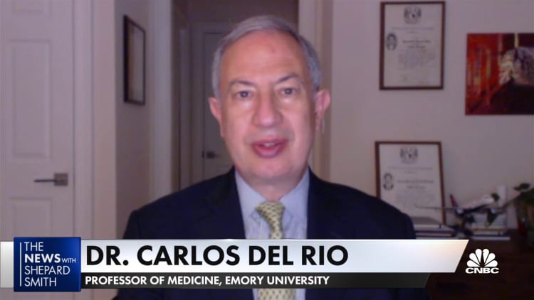 Emory's Dr. Carlos Del Rio: We need to vaccinate aggressively