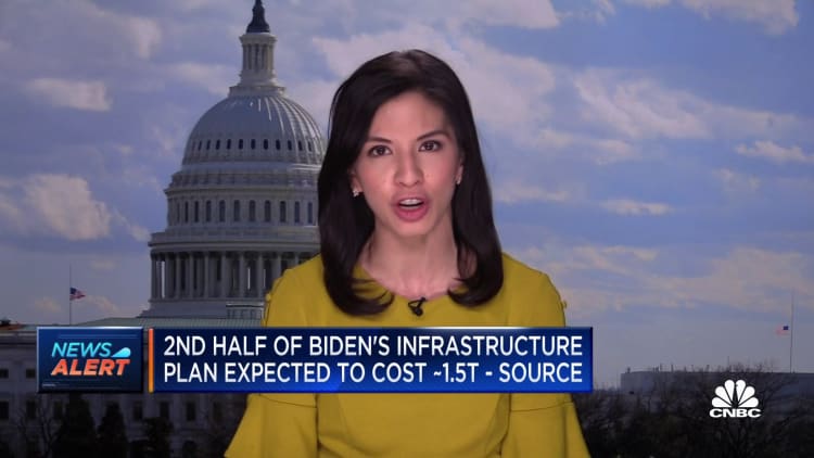 Second phase of Biden infrastructure plan expected to cost $1.5T: Source