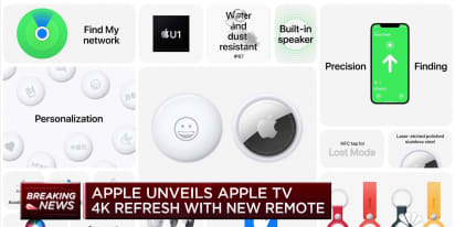 Apple announces AirTag, iMac with M1 chip, AppleTV 4K and more