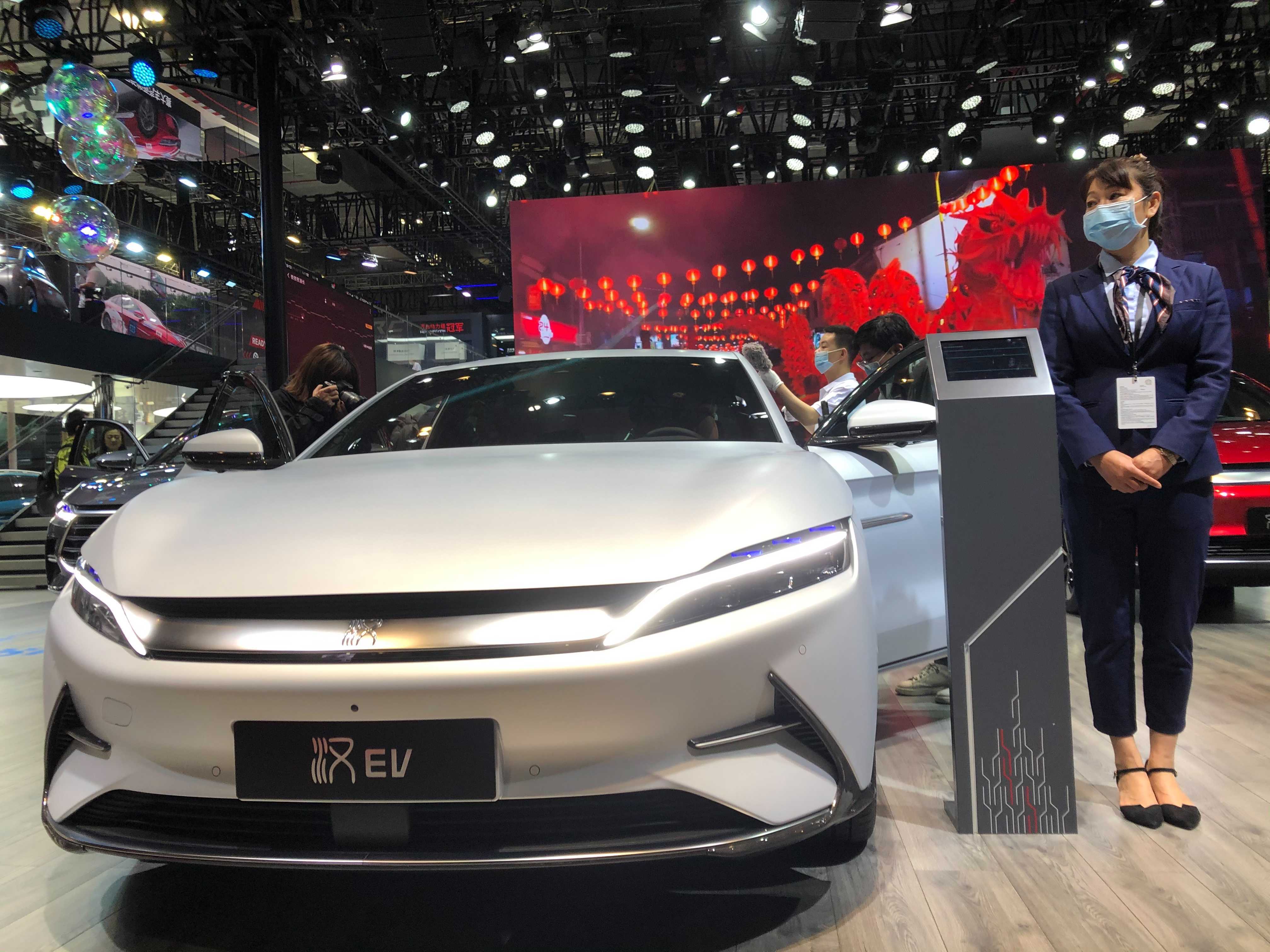 Chinese electric carmaker BYD sees August sales surge more than 300%