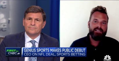 Genius Sports CEO Mark Locke on public debut and NFL deal