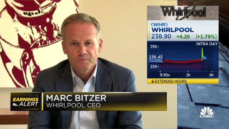 Whirlpool CEO Marc Bitzer on strong consumer demand