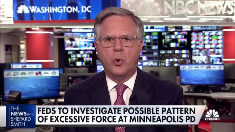 DOJ launches investigation of Minneapolis Police Department