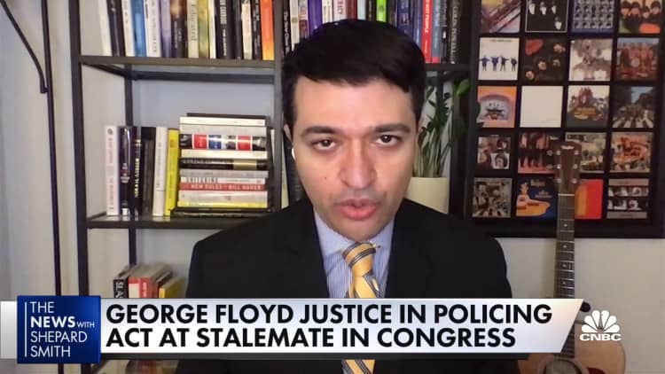 George Floyd Justice in Policing Act at a stalemate in Congress