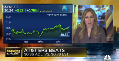 AT&T Q1 earnings beat analysts' expectations
