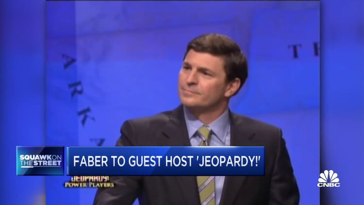 CNBC's David Faber to guest host 'Jeopardy!'