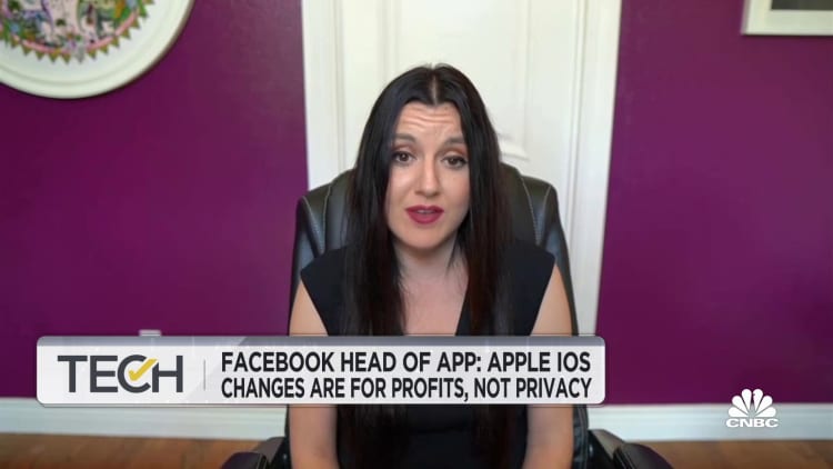 Facebook head of App says Apple iOS changes are for profits, not privacy