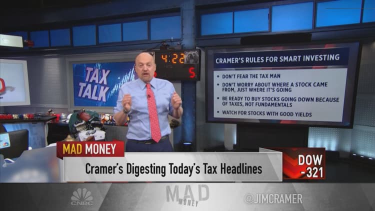 Jim Cramer shrugs off fears that Biden could raise capital gains tax