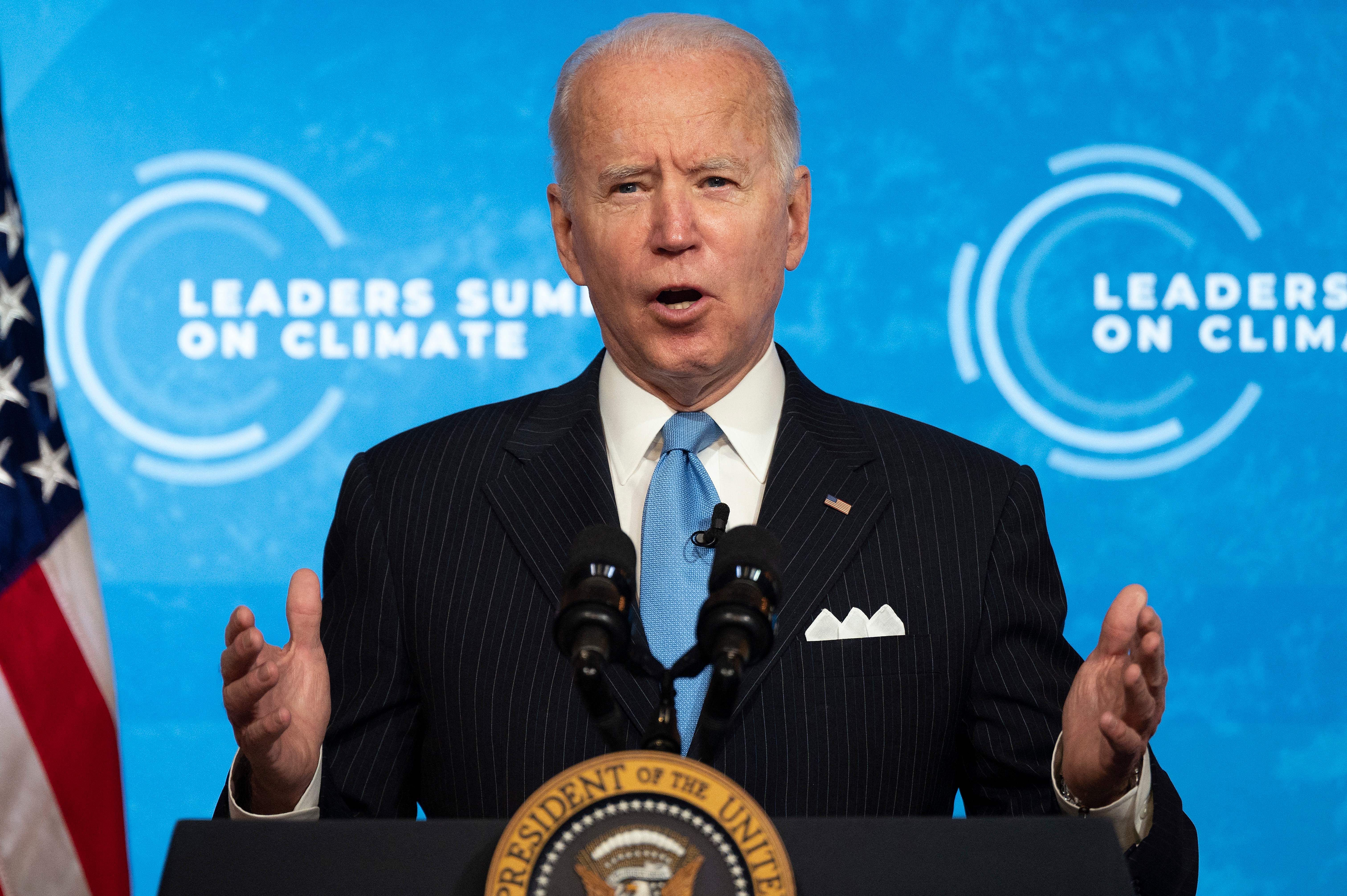 Biden orders federal strategy to curb climate change risk to economy
