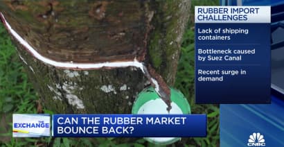 World faces a major rubber shortage