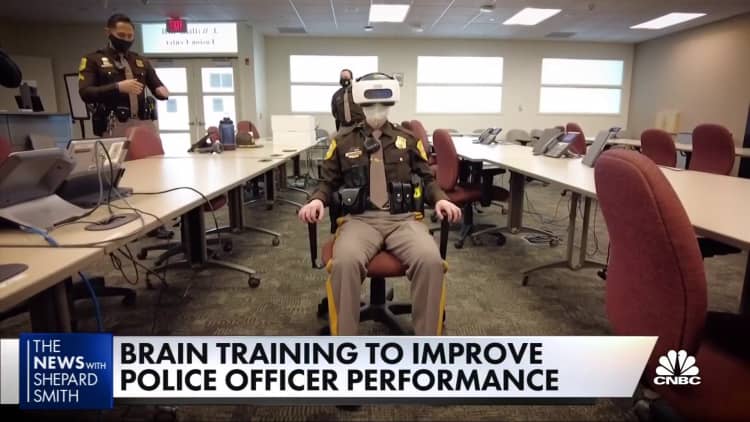 VR technology allows brain training to improve police performance