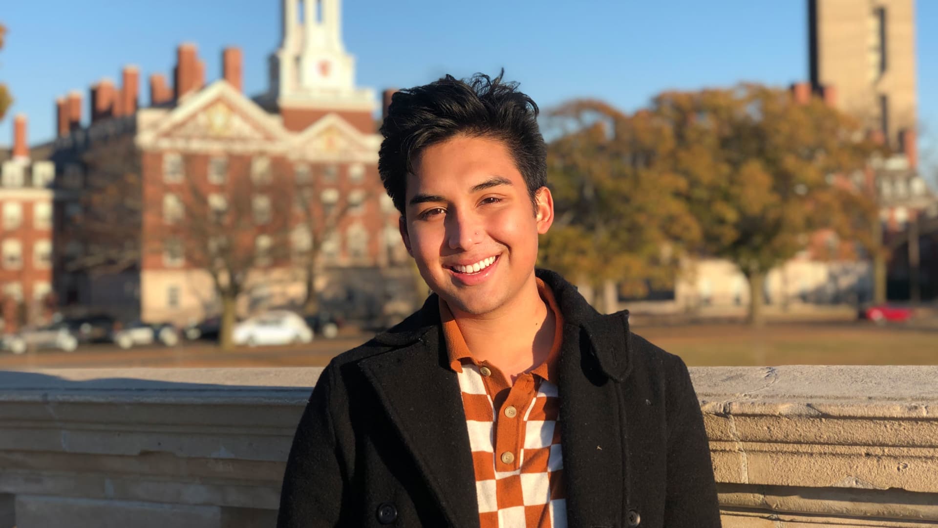 Nicolas Montoya, a Gates Scholar at Harvard University majoring in social studies in global health and health policy, took a gap year for family reasons as well as to gain real-world experience.