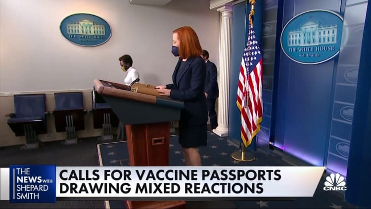 Calls for vaccine passports draw mixed reactions