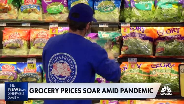 Grocery prices soar amid the pandemic