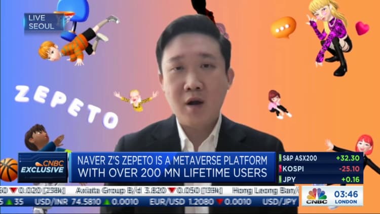 Virtual reality is a long-term investment strategy, says South Korea's Zepeto