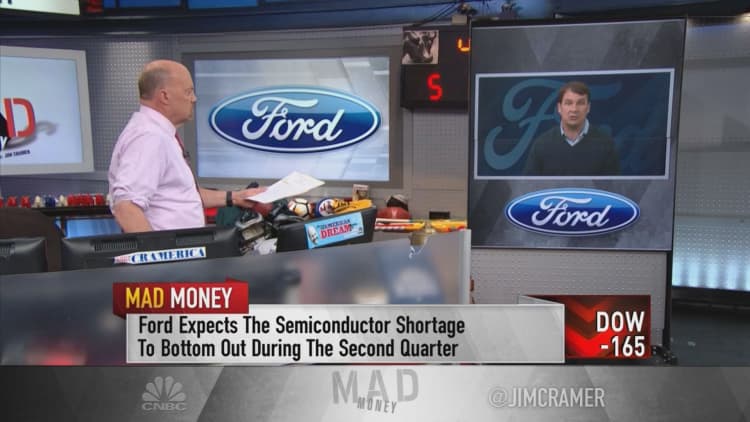Ford CEO on how chip shortage will impact business in Q2