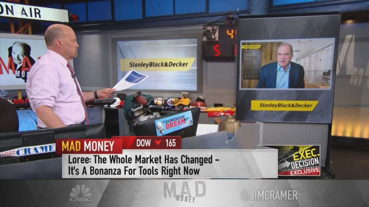 Stanley Black & Decker CEO on surging demand for DIY, renovation projects: 'It's just unreal'