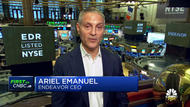 Endeavor CEO Ari Emanuel on its IPO, acquisition of the UFC