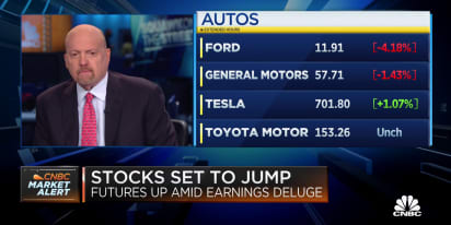 Cramer on how the global chip shortage impacted Ford's earnings