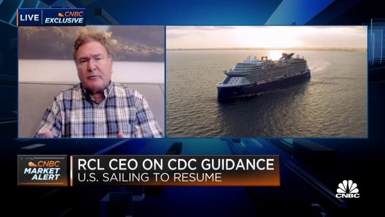 Royal Caribbean Group CEO on return to cruises: 'We're feeling pretty good'