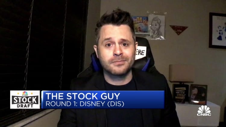 'The Stock Guy' Jason Frank picks Disney in the CNBC Stock Draft