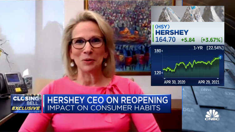 Hershey's CEO Michele Buck on earnings, outlook