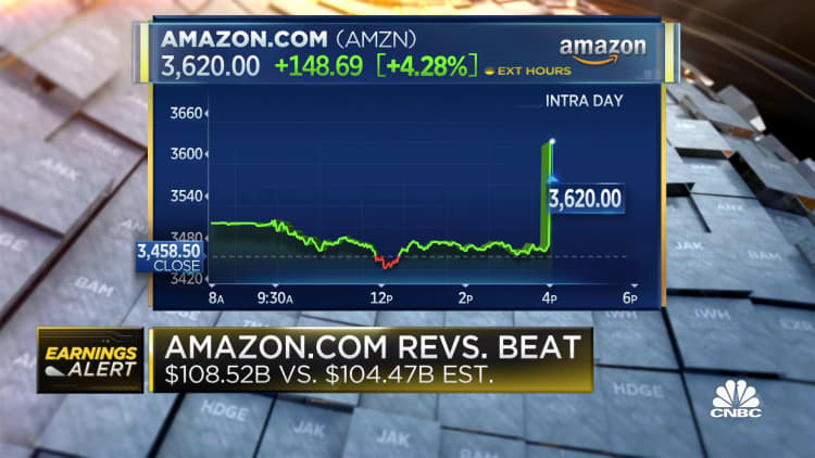 Amazon another big beat for Big Tech