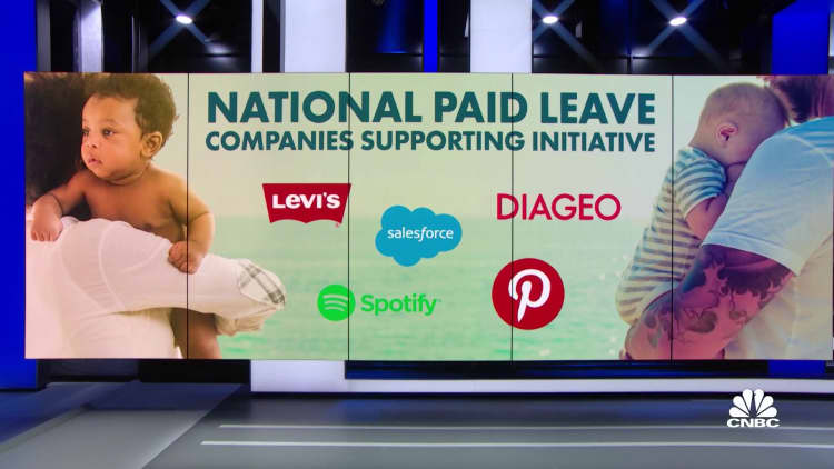 Companies support the application for paid family leave
