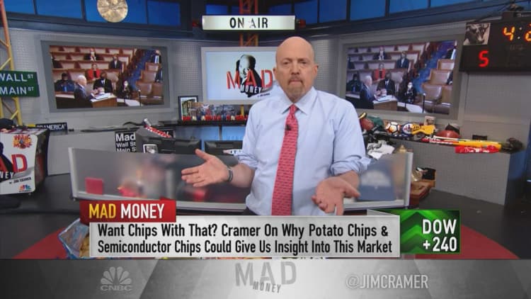 Jim Cramer on the importance of a diversified portfolio in this market