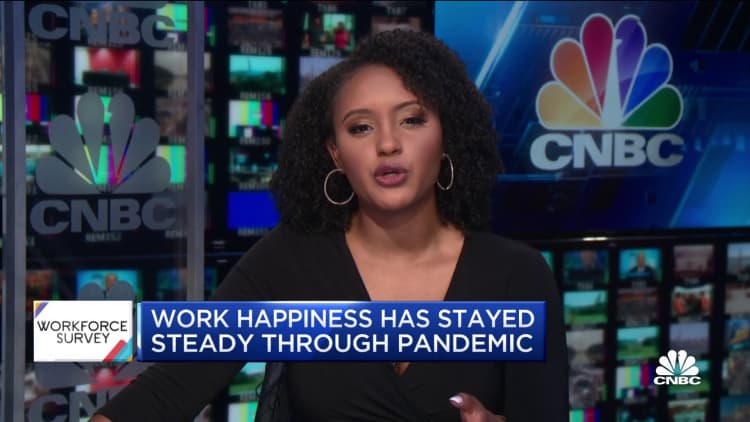 Work happiness remains steady through pandemic