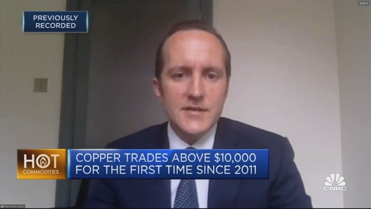 There's 'no doubt' some segments of copper consumption are a one-off, analyst says