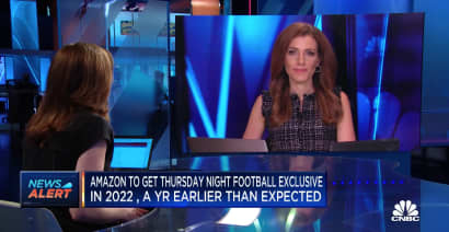 Amazon to get Thursday Night Football exclusive in 2022, earlier than expected