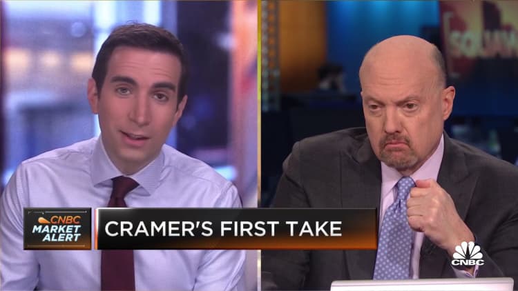Cramer says he owns cryptocurrency ether